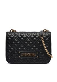 Love Moschino - LOVE MOSCHINO Torebka JC4000PP1OLA0000 Czarny. Kolor: czarny. Materiał: skórzane #1