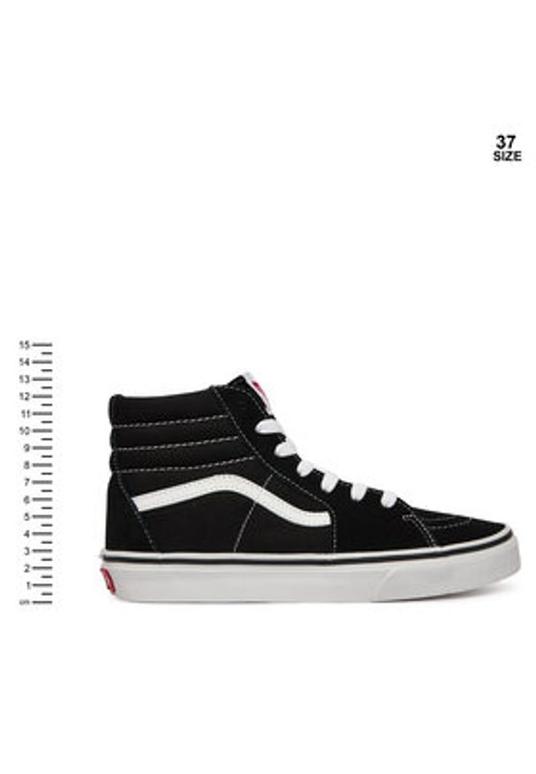 Vans Sneakersy SK8-Hi VN000D2WB8C1 Czarny. Kolor: czarny. Materiał: skóra, zamsz. Model: Vans SK8