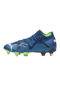 Buty Puma Future Ultimate Mxsg 107351-03 niebieskie. Kolor: niebieski. Materiał: materiał, dzianina. Sport: piłka nożna