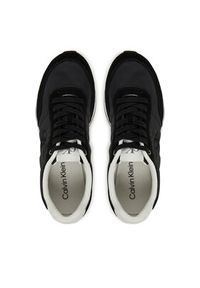Calvin Klein Sneakersy Retro Runner Lace Up Nylon Mg YW0YW01990 Czarny. Kolor: czarny. Materiał: materiał #6