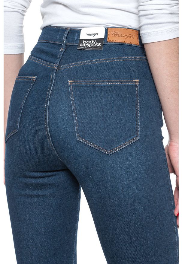 Wrangler - WRANGLER SUPER HIGH SKINNY DARK INDIGO W27WVQX1E 112128201