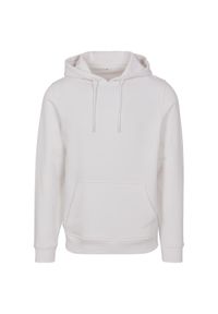 BUILD YOUR BRAND - Bluza Z Kapturem Dla Dorosłych Unisex. Typ kołnierza: kaptur. Kolor: biały