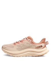 HOKA - Hoka Buty do biegania Kawana 2 1147913 Beżowy. Kolor: beżowy. Materiał: materiał