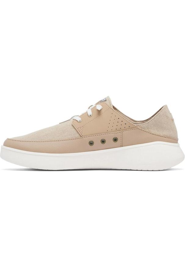 columbia - Buty letnie męskie Columbia Boatside Relaxed Pfg. Kolor: beżowy. Sezon: lato