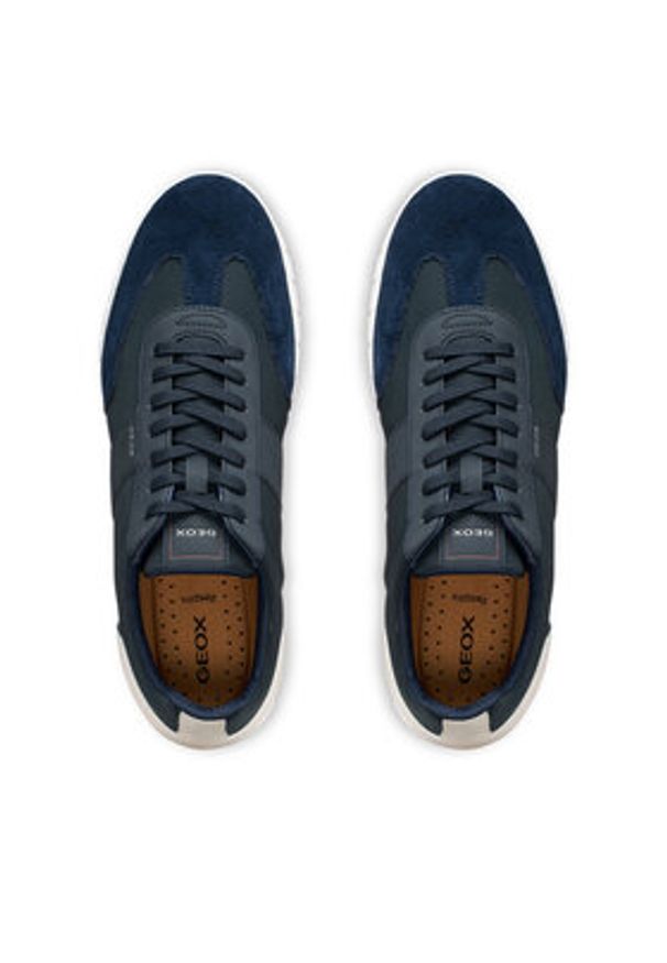 Geox Sneakersy U Flextride Zero U651JB 011EK C4002 Granatowy. Kolor: niebieski. Materiał: materiał