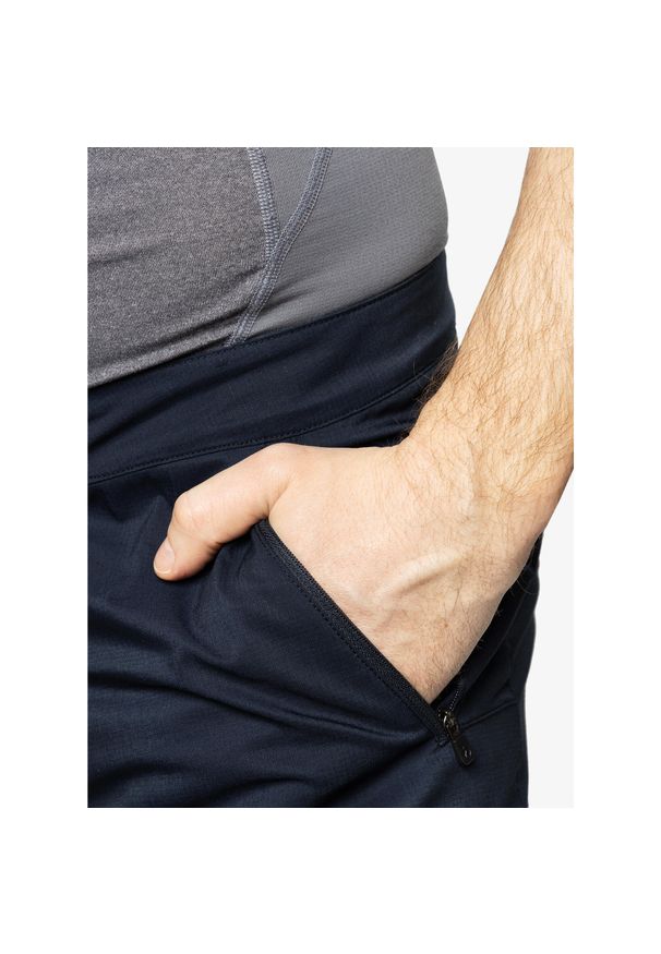 Fjällräven - Spodnie turystyczne męskie Fjallraven Abisko Hike Trousers. Kolor: niebieski. Sezon: lato. Sport: turystyka piesza