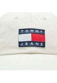 Tommy Jeans Czapka z daszkiem AM0AM09000 Écru. Materiał: bawełna, materiał