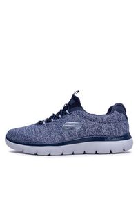 skechers - Skechers Sneakersy Forton 52813/NVY Granatowy. Kolor: niebieski. Materiał: materiał #6