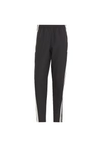 Adidas - Spodnie męskie adidas Squadra 21 Presentation Pants. Kolor: czarny, biały, wielokolorowy. Sport: piłka nożna
