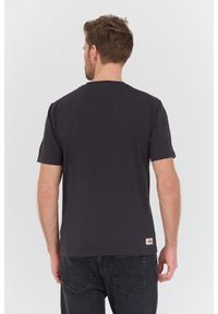 Aeronautica Militare - AERONAUTICA MILITARE Szary bawełniany męski t-shirt M.C., Rozmiar M. Kolor: szary. Materiał: bawełna #6