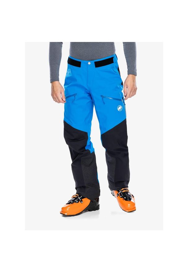 Spodnie z membraną męskie Mammut Taiss Pro HS Pants. Kolor: niebieski