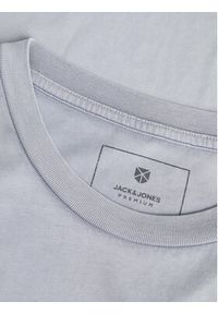Jack & Jones - Jack&Jones T-Shirt Jprbluwinston 12255611 Szary Regular Fit. Kolor: szary. Materiał: bawełna