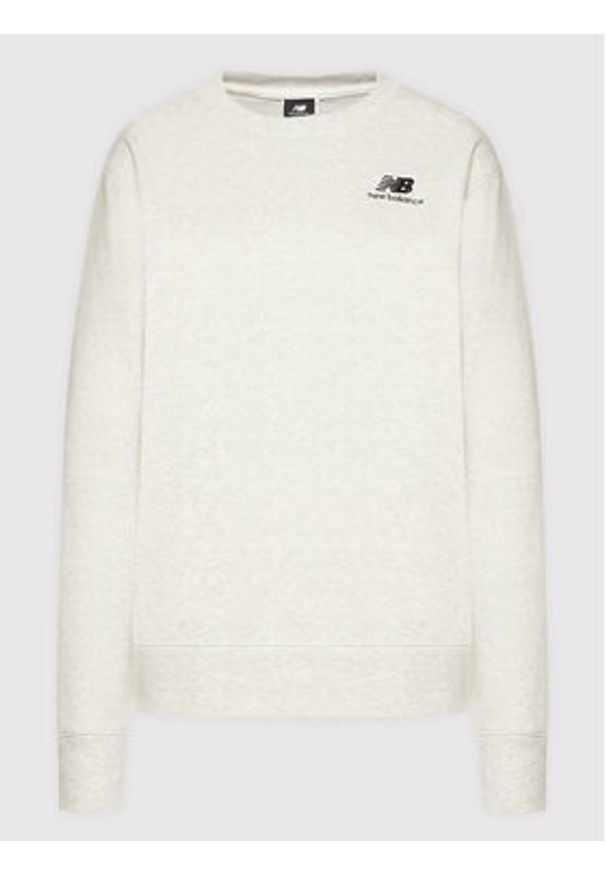 New Balance Bluza Unisex UT21501 Szary Relaxed Fit. Kolor: szary. Materiał: bawełna