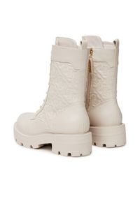 Guess Trzewiki FLTYAN ELE10 Écru. Materiał: skóra #5