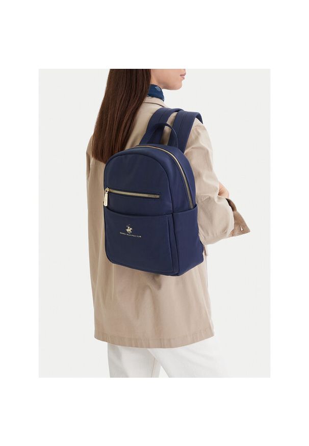 Plecak Beverly Hills Polo Club. Kolor: niebieski