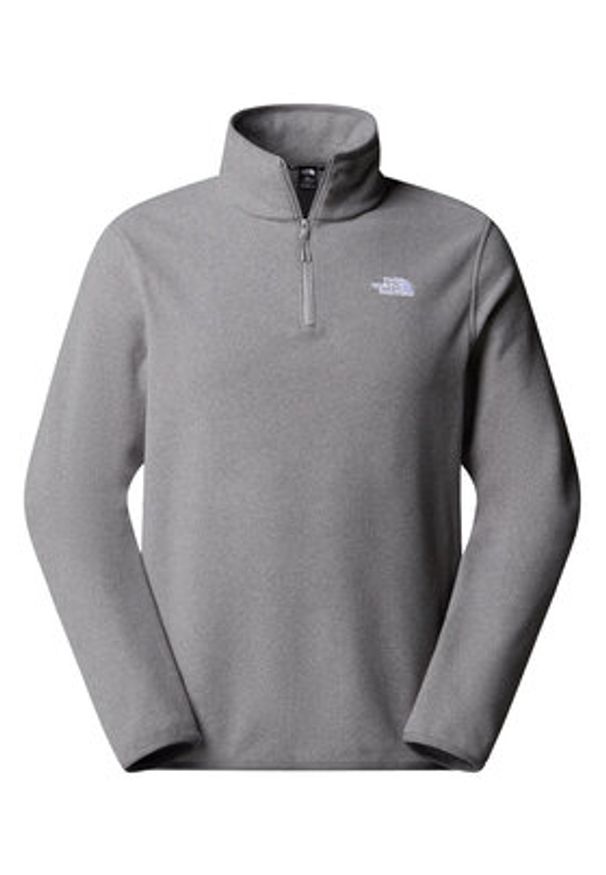 The North Face Polar Glacier NF0A8D0Q Szary Regular Fit. Kolor: szary. Materiał: syntetyk