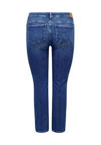 ONLY Carmakoma Jeansy 15300221 Niebieski Slim Fit. Kolor: niebieski