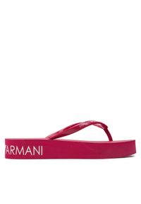 Klapki Emporio Armani. Kolor: różowy