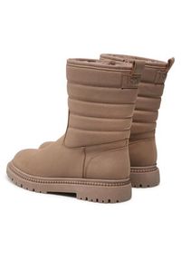 DeeZee Botki CS5911-01 Beżowy. Kolor: beżowy. Materiał: skóra #8
