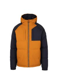 TRESPASS - Kurtka Ocieplana Męska Deffords. Kolor: czerwony, wielokolorowy, pomarańczowy. Materiał: puch. Sport: turystyka piesza #1