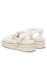 Patrizia Pepe Sneakersy PPJ394.06 Biały. Kolor: biały. Materiał: skóra #5