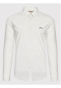 Guess Koszula M2YH25 W8BX1 Biały Regular Fit. Kolor: biały. Materiał: bawełna #4