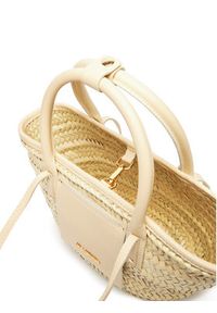 JACQUEMUS Torebka Le Petit Panier Soli 23E223BA0443060 Beżowy. Kolor: beżowy #6
