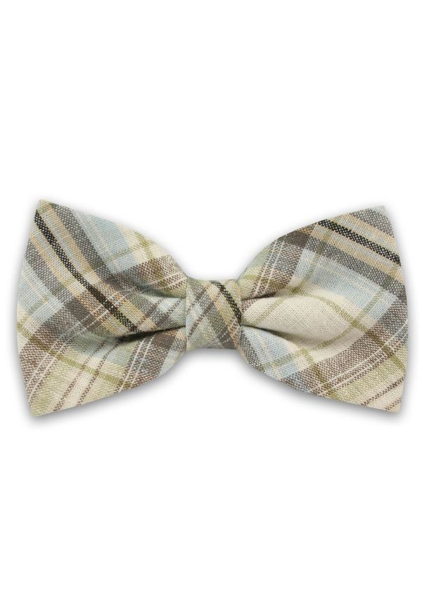 Muszka EM Men's Accessories elegancka, w kratkę