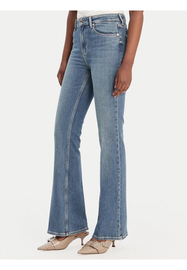 Liu Jo Jeansy UA6219 D0321 Niebieski Bootcut Fit. Kolor: niebieski