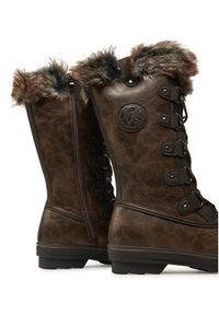 Kimberfeel Śniegowce Beverly Brązowy. Kolor: brązowy. Materiał: skóra #2