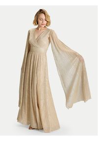 Swing Sukienka wieczorowa 5AK09700 Złoty Regular Fit. Kolor: złoty. Materiał: syntetyk. Styl: wizytowy #7