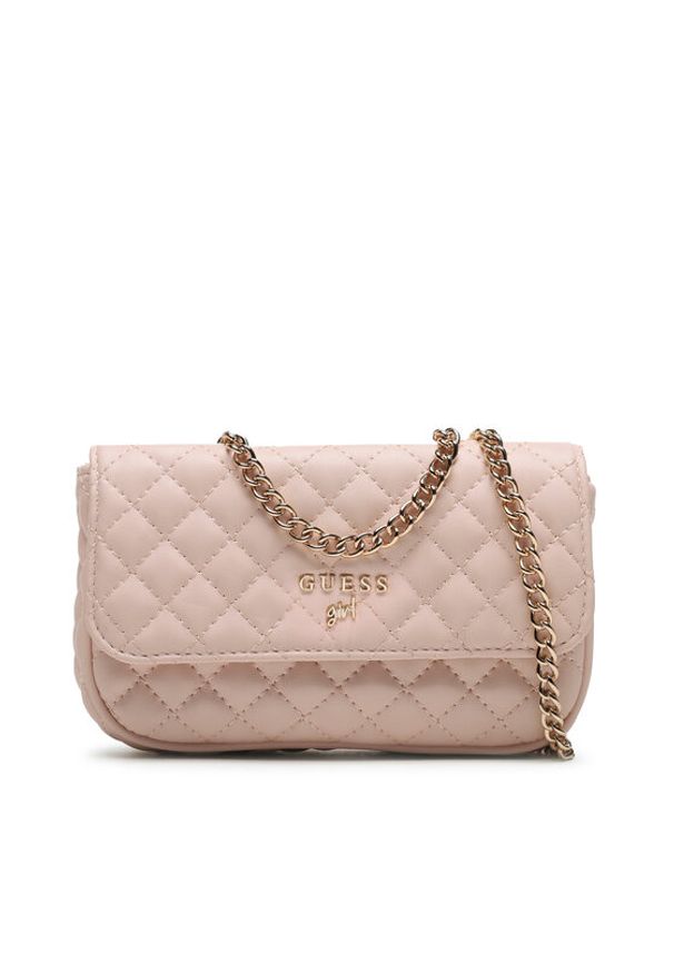 Guess Torebka J3YZ11 WFN10 Różowy. Kolor: różowy. Materiał: skórzane