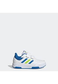 Adidas - Buty sportowe dla dzieci ADIDAS Tensaur. Okazja: na uczelnię. Zapięcie: rzepy. Kolor: niebieski, wielokolorowy, biały. Materiał: kauczuk. Sport: turystyka piesza