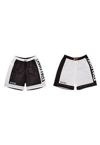 SPALDING - Spodenki koszykarskie Spalding Reversible Dwustronne. Kolor: czarny, biały, wielokolorowy. Sport: koszykówka