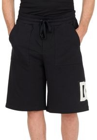 Dolce and Gabbana - DOLCE & GABBANA Czarne męskie spodenki, Rozmiar 54. Kolor: czarny #9