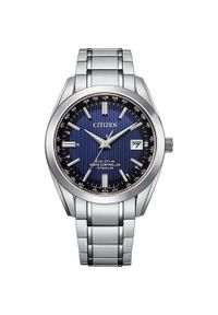 Zegarek Męski CITIZEN Solar Classic Sapphire Titanium Radio Controlled CB0260-81L. Materiał: materiał