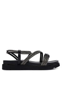 Patrizia Pepe Sandały PPJ401.01 Czarny. Kolor: czarny. Materiał: syntetyk #1