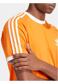 Adidas - adidas T-Shirt adicolor Classics 3-Stripes IM9382 Pomarańczowy Slim Fit. Kolor: pomarańczowy. Materiał: bawełna #6