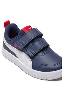 Puma Sneakersy Courtflex V3 V PS 397642 03 Granatowy. Kolor: niebieski. Materiał: skóra #7