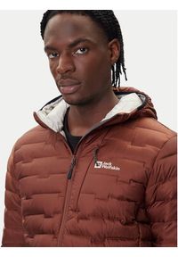 Jack Wolfskin Kurtka puchowa Passamani A61831 Brązowy Regular Fit. Kolor: brązowy. Materiał: syntetyk #5