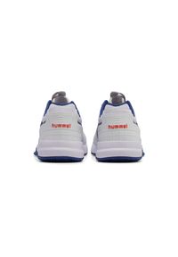 Buty do chodzenia męskie Hummel Power Play Pro. Kolor: biały, wielokolorowy, niebieski. Materiał: materiał, syntetyk. Szerokość cholewki: normalna. Sport: turystyka piesza