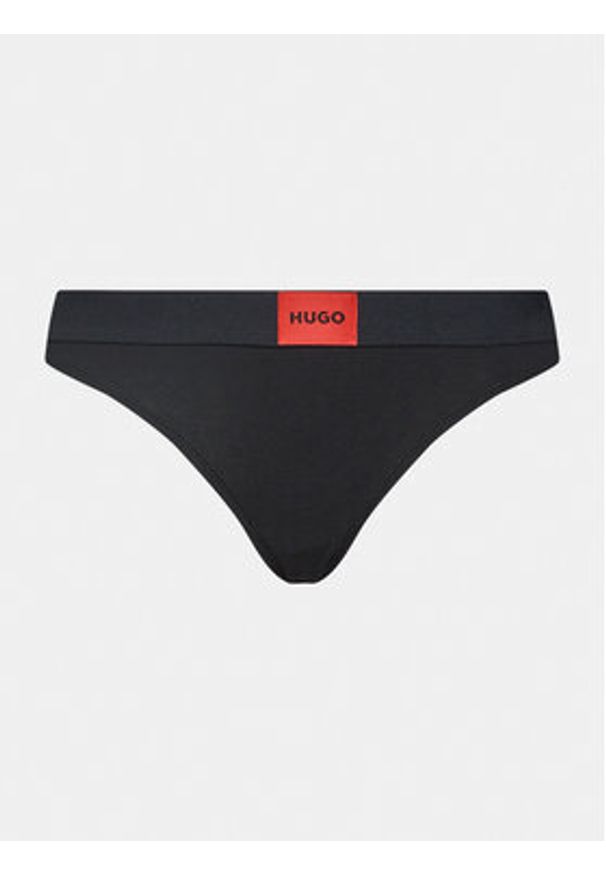 Hugo Figi klasyczne Red Label 50502754 Czarny. Kolor: czarny. Materiał: bawełna