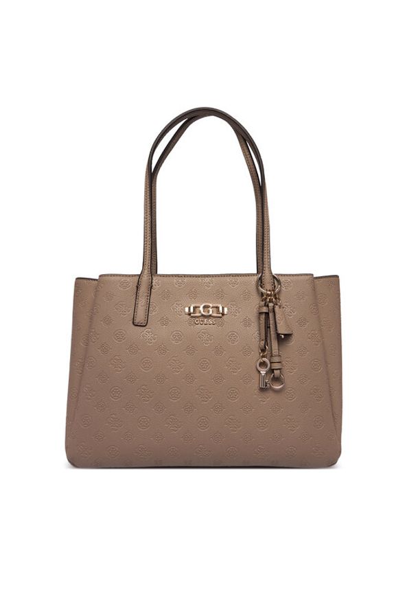 Guess Torebka Anise HWPD99 16230 Beżowy. Kolor: beżowy. Materiał: skórzane