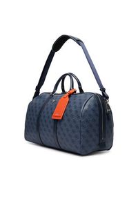 Guess Torba weekendowa TMMILO P6333 Granatowy. Kolor: niebieski. Materiał: skóra #2
