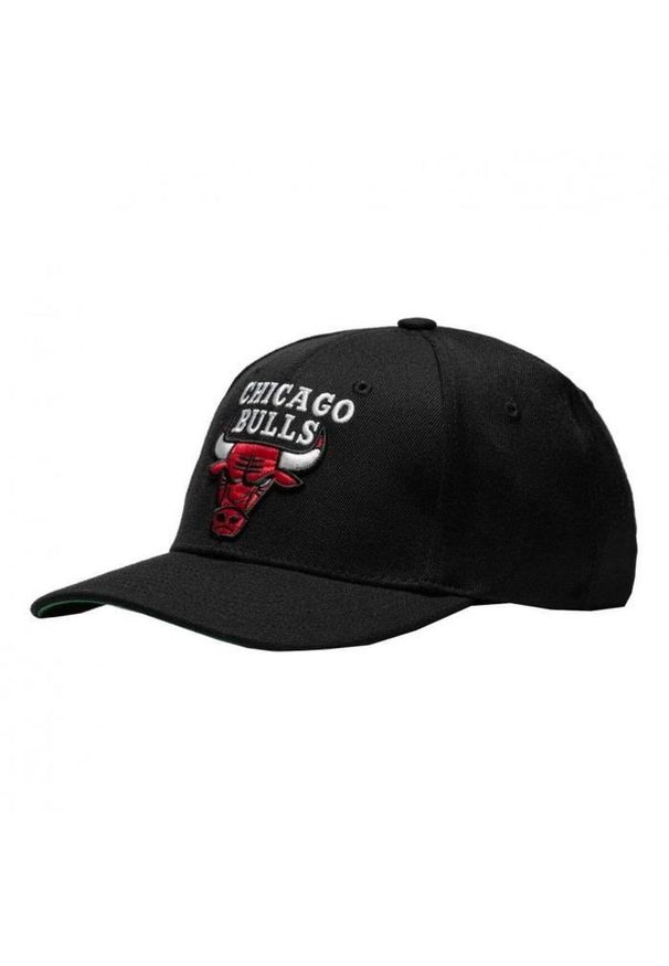 Mitchell & Ness - Czapka snapback klasyczna Chicago Bulls. Kolor: czerwony, wielokolorowy, czarny. Styl: klasyczny