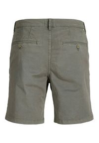 Jack & Jones Szorty materiałowe Ace Vance 12293005 Zielony ciemny Relaxed Fit. Kolor: zielony. Materiał: bawełna #2