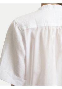 Marc O'Polo Koszula 516 1135 41069 Biały Regular Fit. Typ kołnierza: polo. Kolor: biały. Materiał: len #4