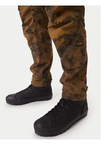 G-Star RAW - G-Star Raw Spodnie materiałowe Rovic Zip 3D D02190-E081 Zielony Tapered Fit. Kolor: zielony. Materiał: bawełna #3