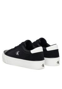Calvin Klein Jeans Sneakersy Vulc Flatform Mg Nylon Mix YW0YW01896 Czarny. Kolor: czarny. Materiał: skóra #4