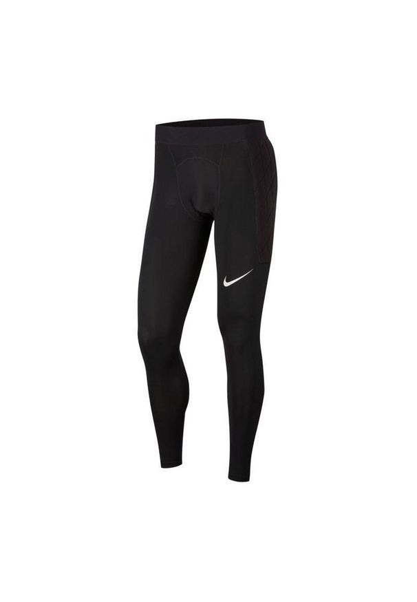 Nike - Męskie Wyściełane Spodnie Bramkarskie Gardien I. Kolor: czarny. Sport: fitness
